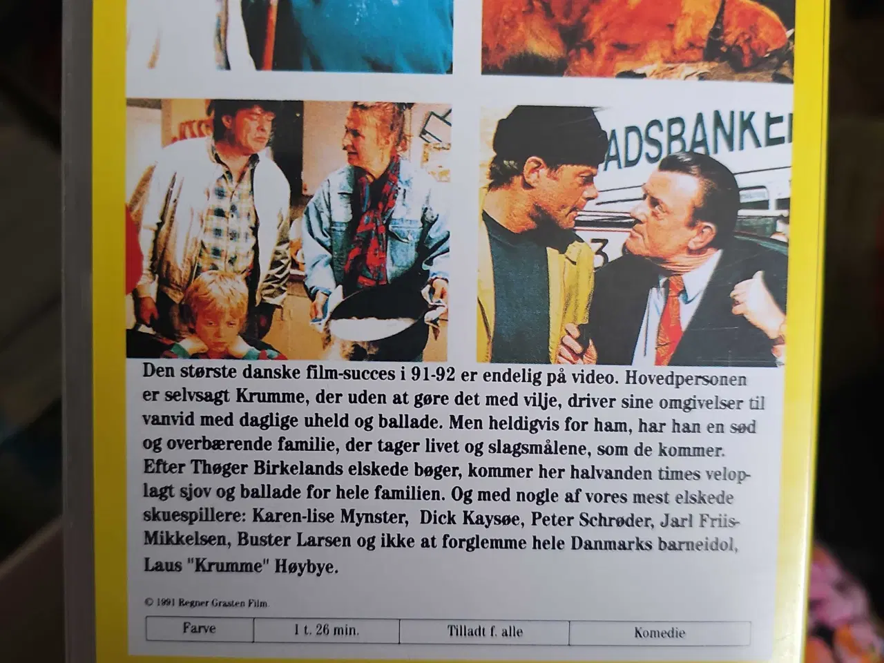 Billede 2 - VHS Krummerne Videofilm