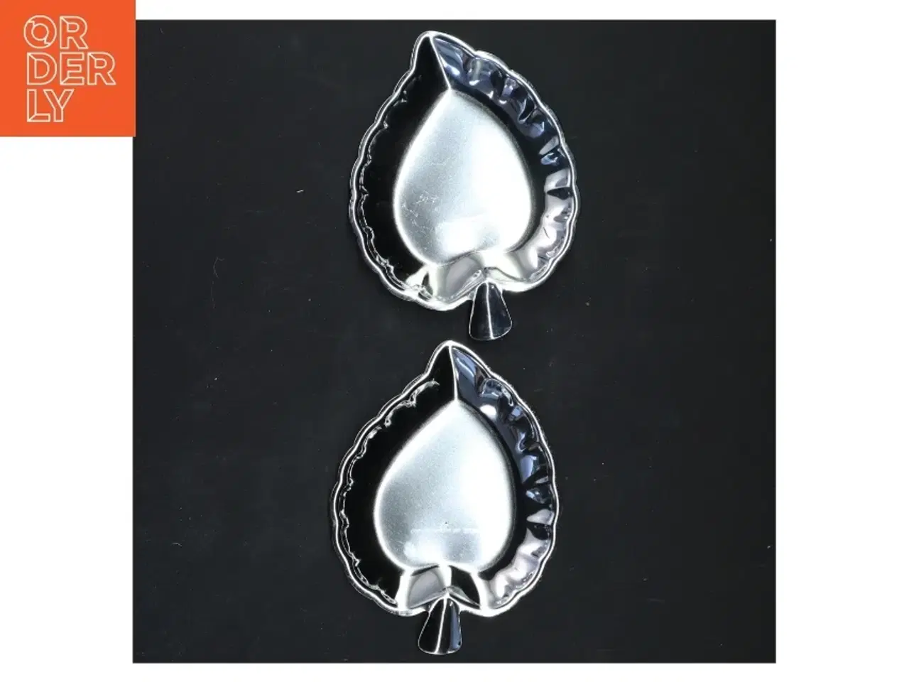 Billede 3 - Formet plade i bladform (str. 12x9 cm)