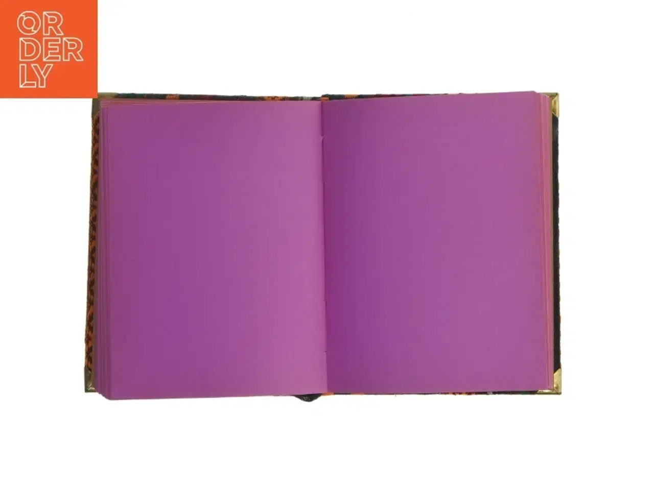 Billede 2 - Farverig notesbog med tekstilomslag (str. 18x14 cm)