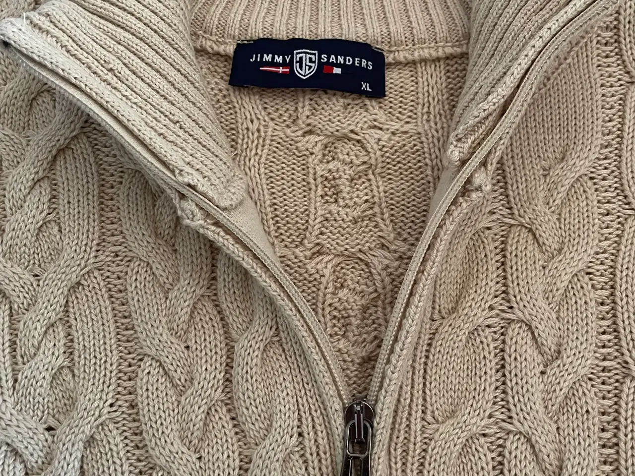 Billede 3 - Strikcardigan med snoninger