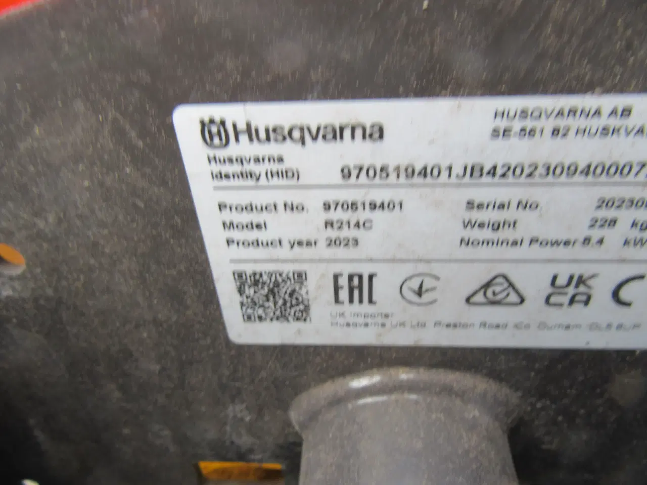 Billede 4 - Husqvarna havetraktor type r214c fra 2023  .