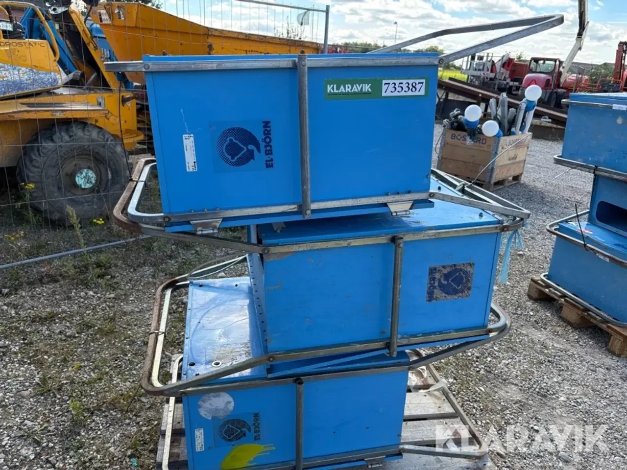 Billede 5 - Byggestrømstavler El Björn BC 750 DK1 - 3 styk