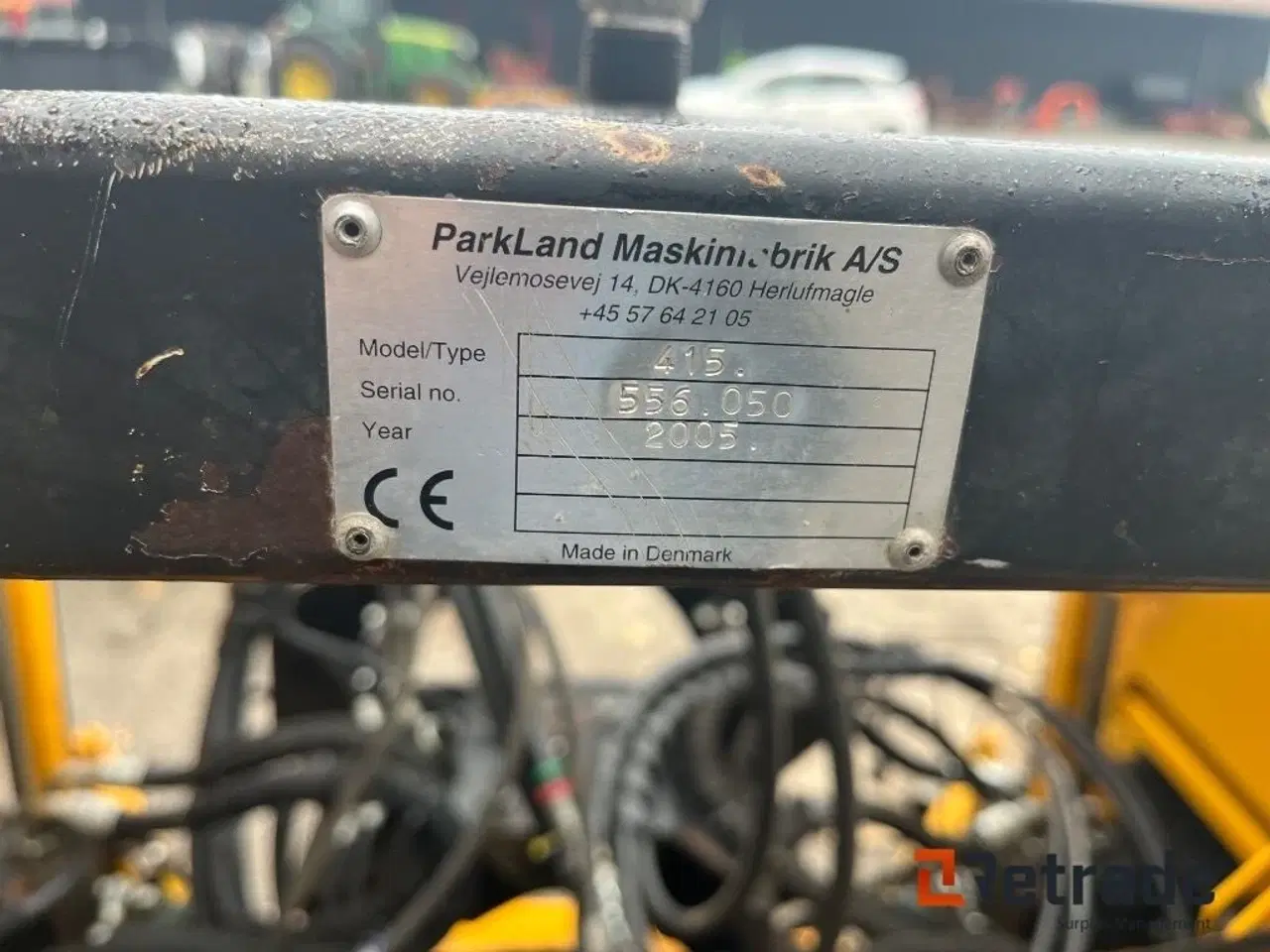 Billede 5 - Stensballe THM 4000 C Med Parkland målflytter.