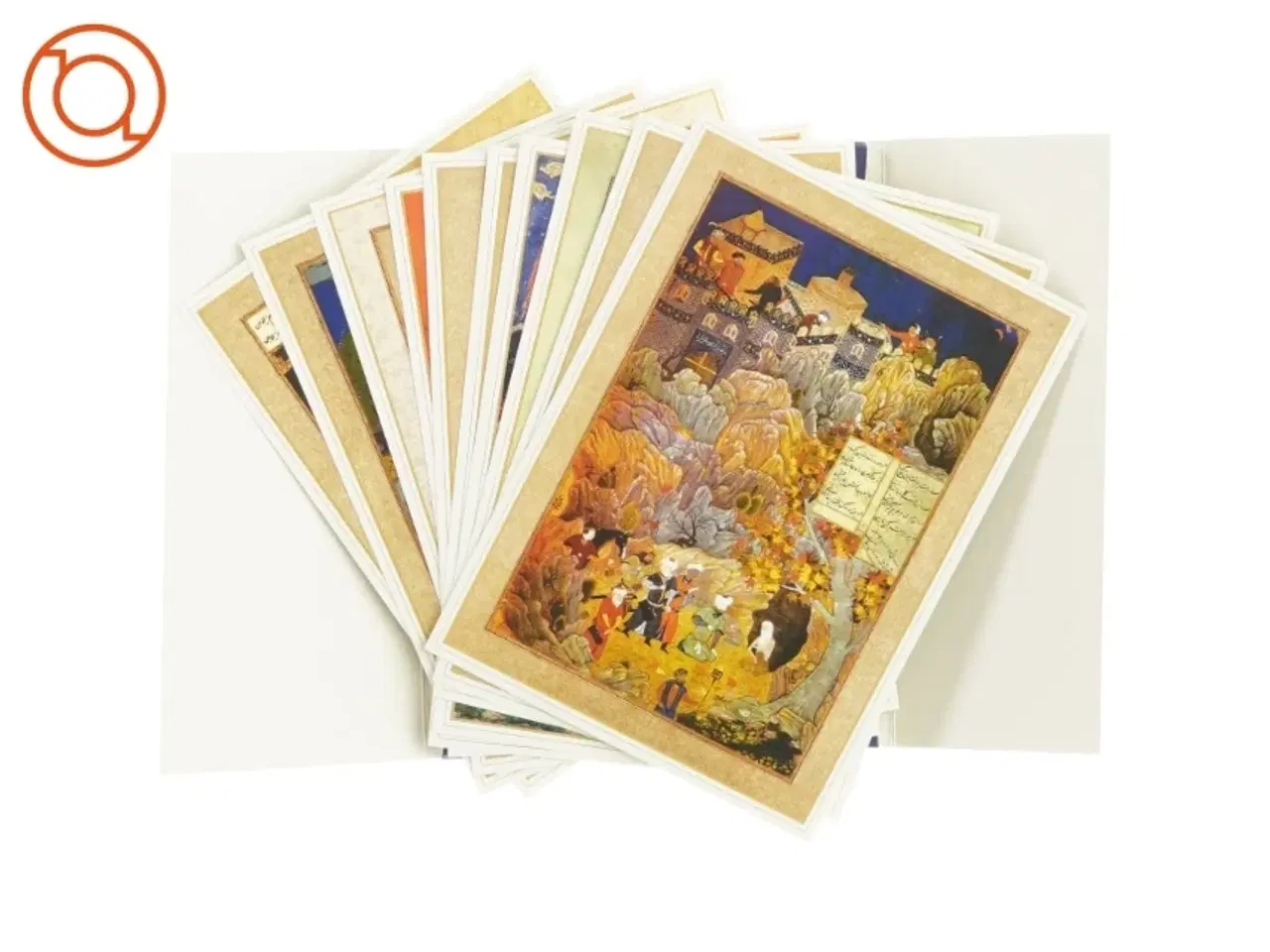 Billede 1 - Mappe med forskellige postkort (10 postkort i alt9