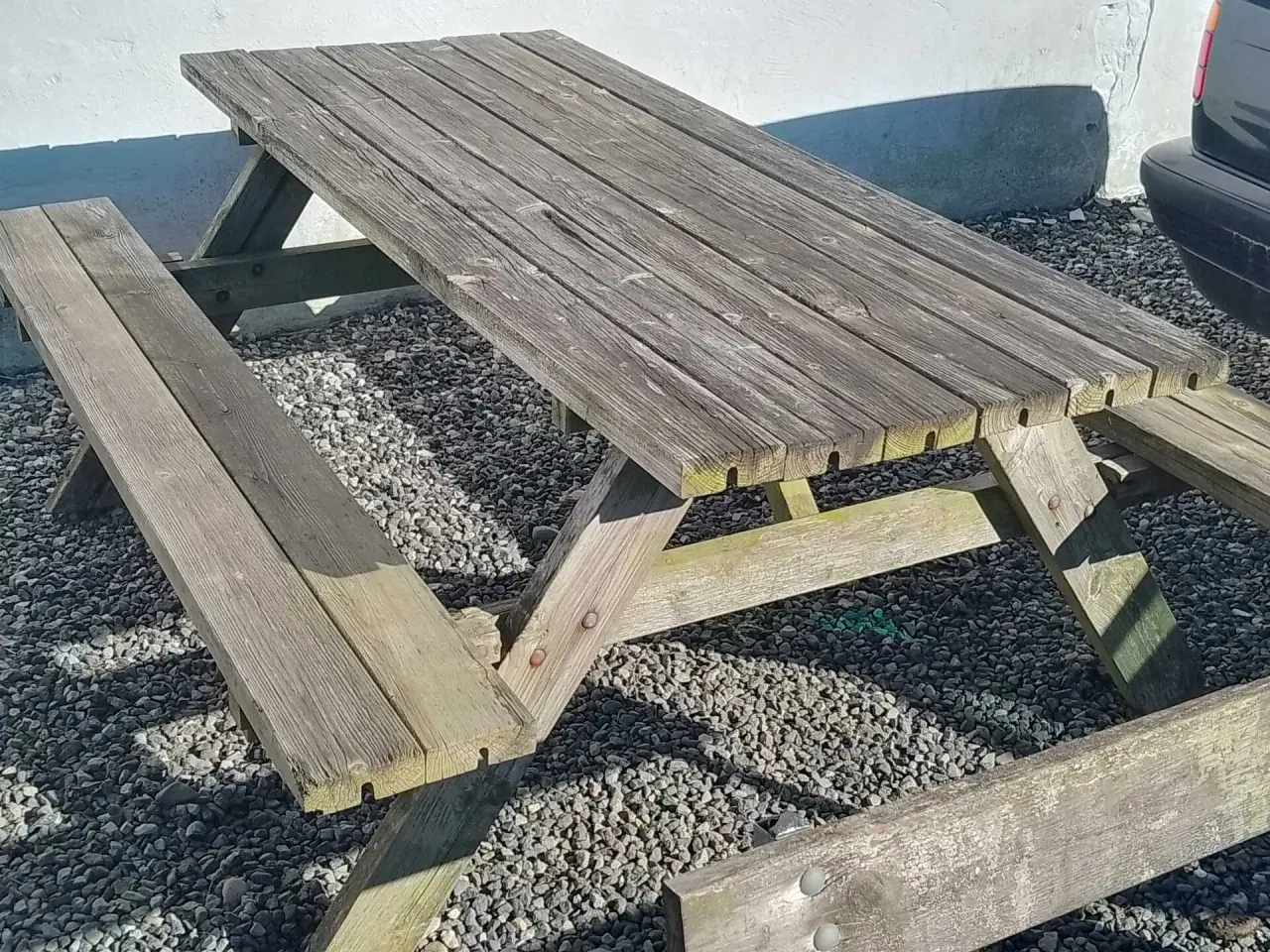 Billede 2 - 2 stk bord bænkesæt