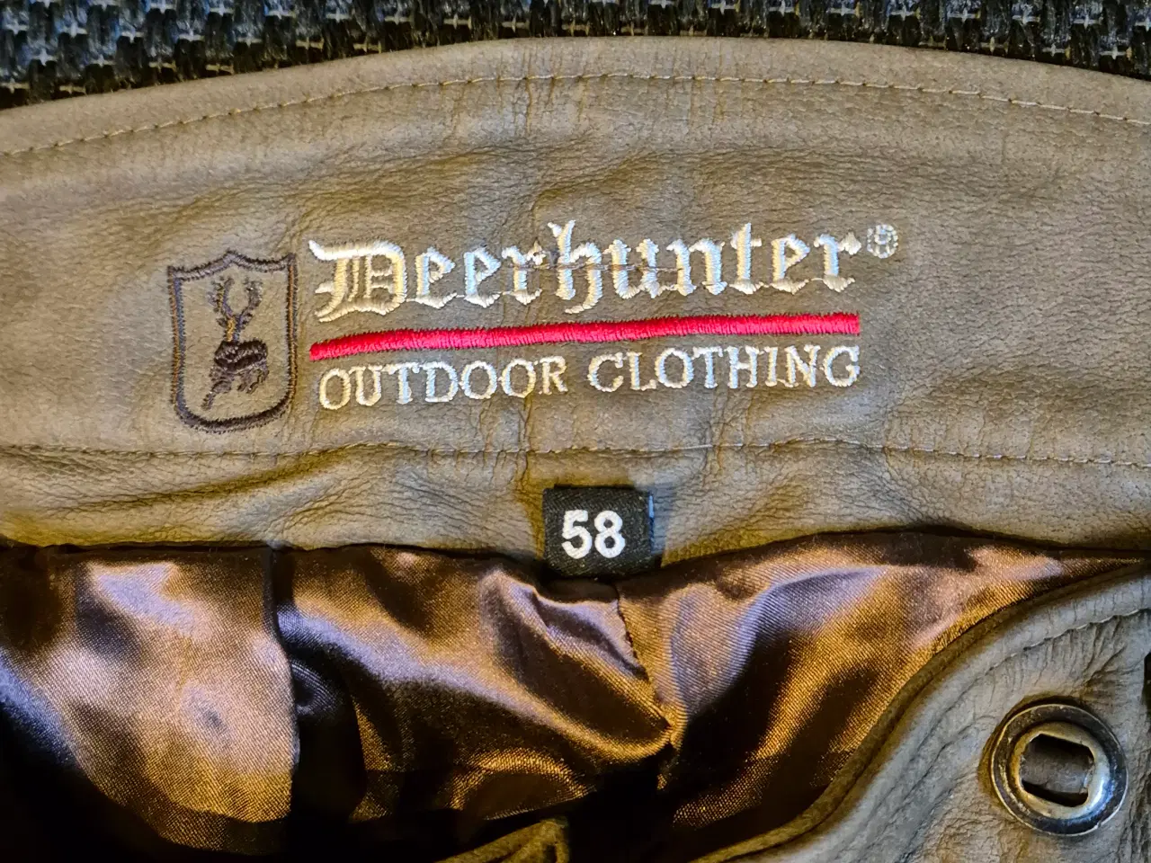 Billede 1 - Deerhunter jagt skind/læder bukser/knickers
