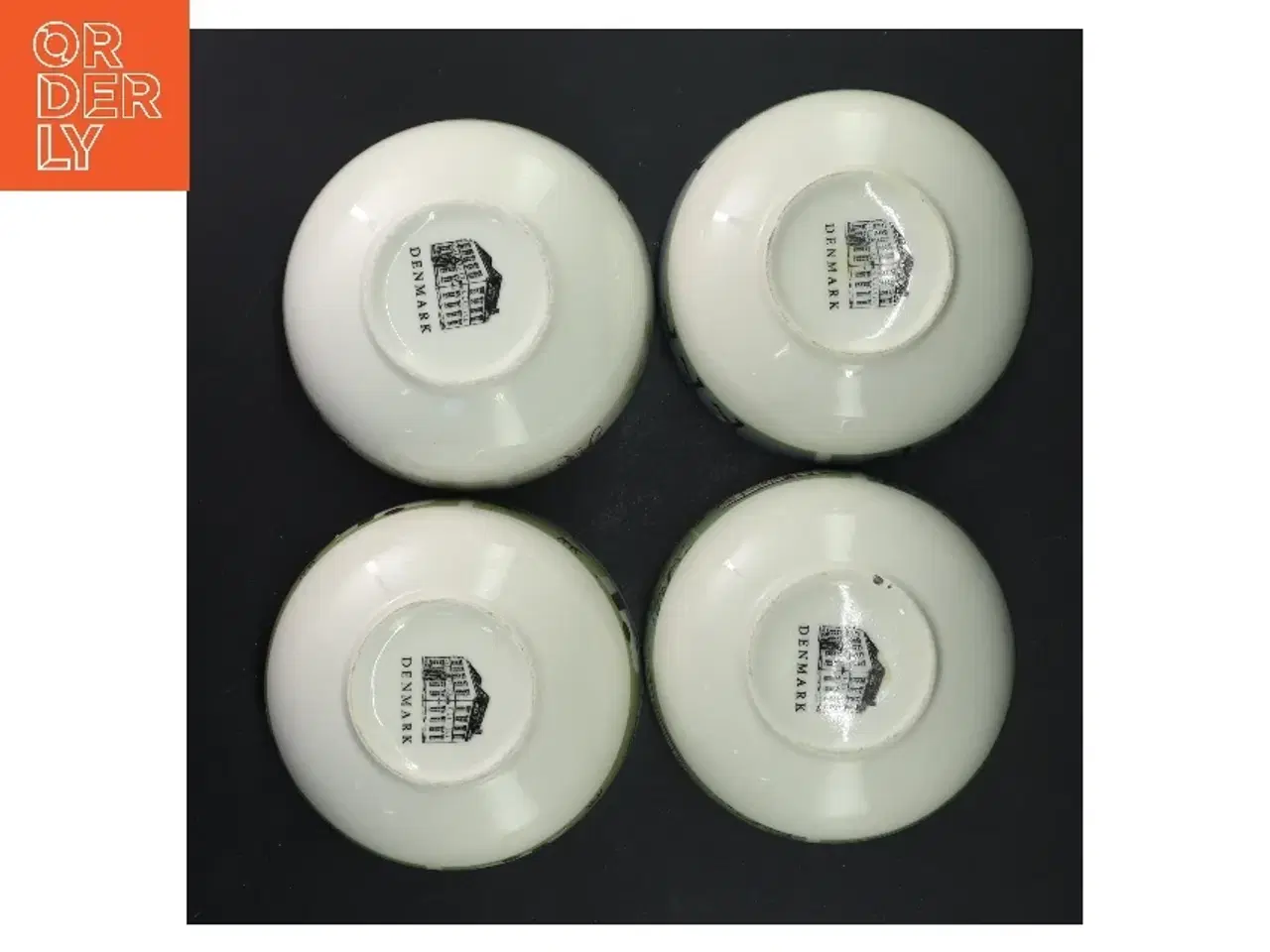 Billede 3 - Porcelænsskåle med danske motiver fra Denmark (str. Ø 13x6 cm)