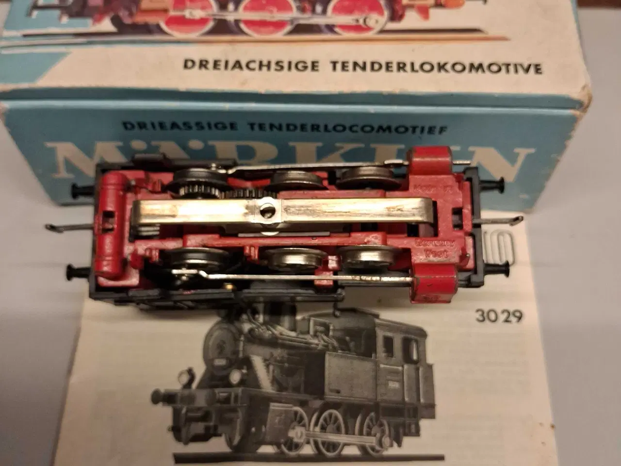Billede 4 - Märklin #3029 Tenderlokomotiv H0 AC ANALOG