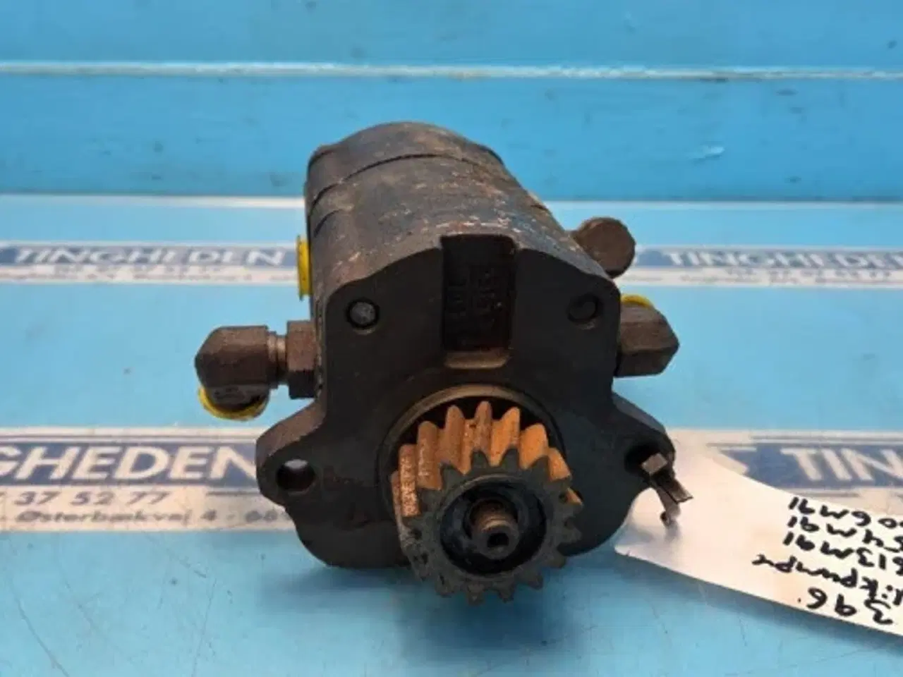 Billede 6 - Massey Ferguson 396 Hydraulikpumpe 3774613M91