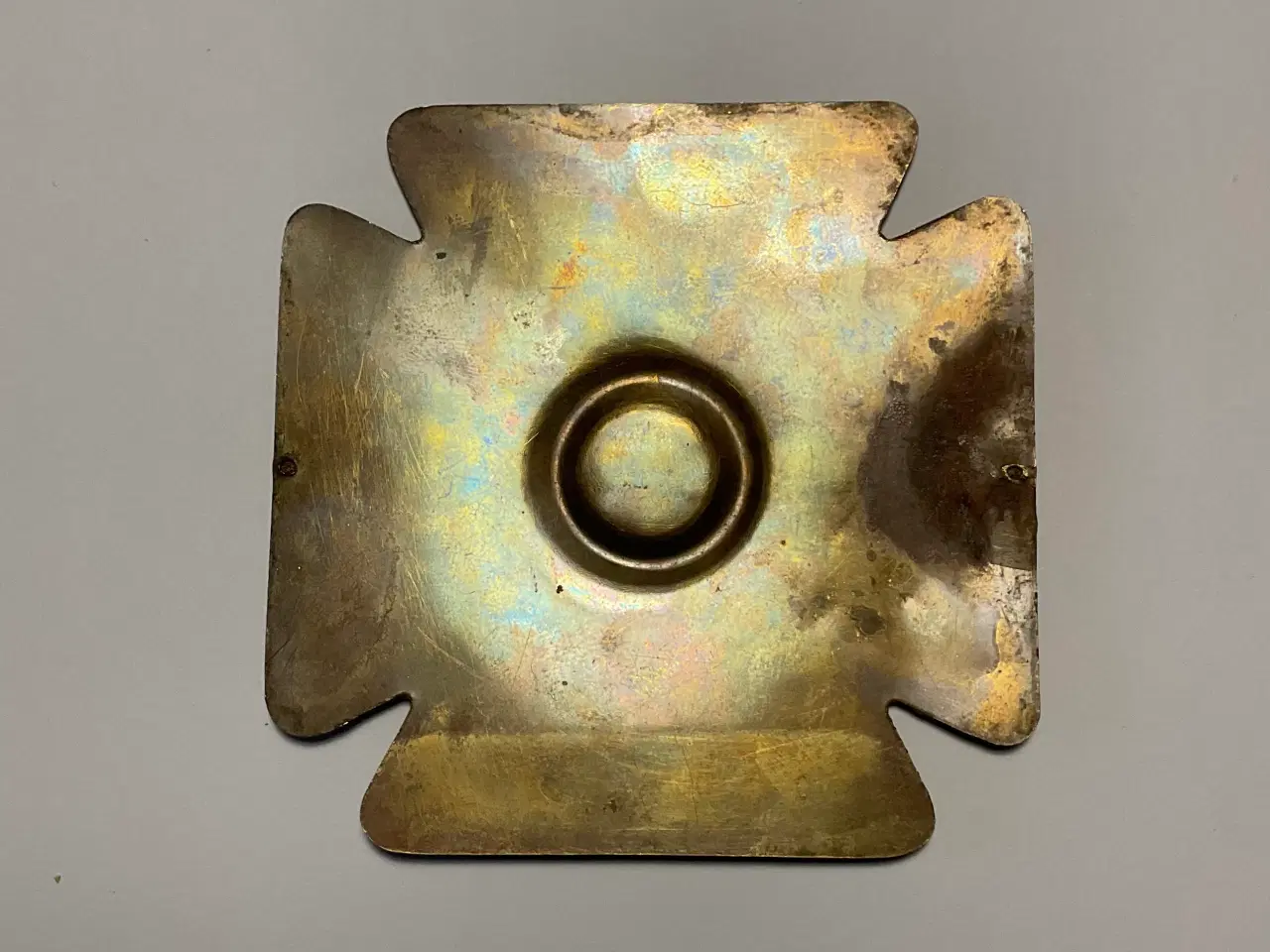 Billede 2 - Gammelt Zonen emblem i messing