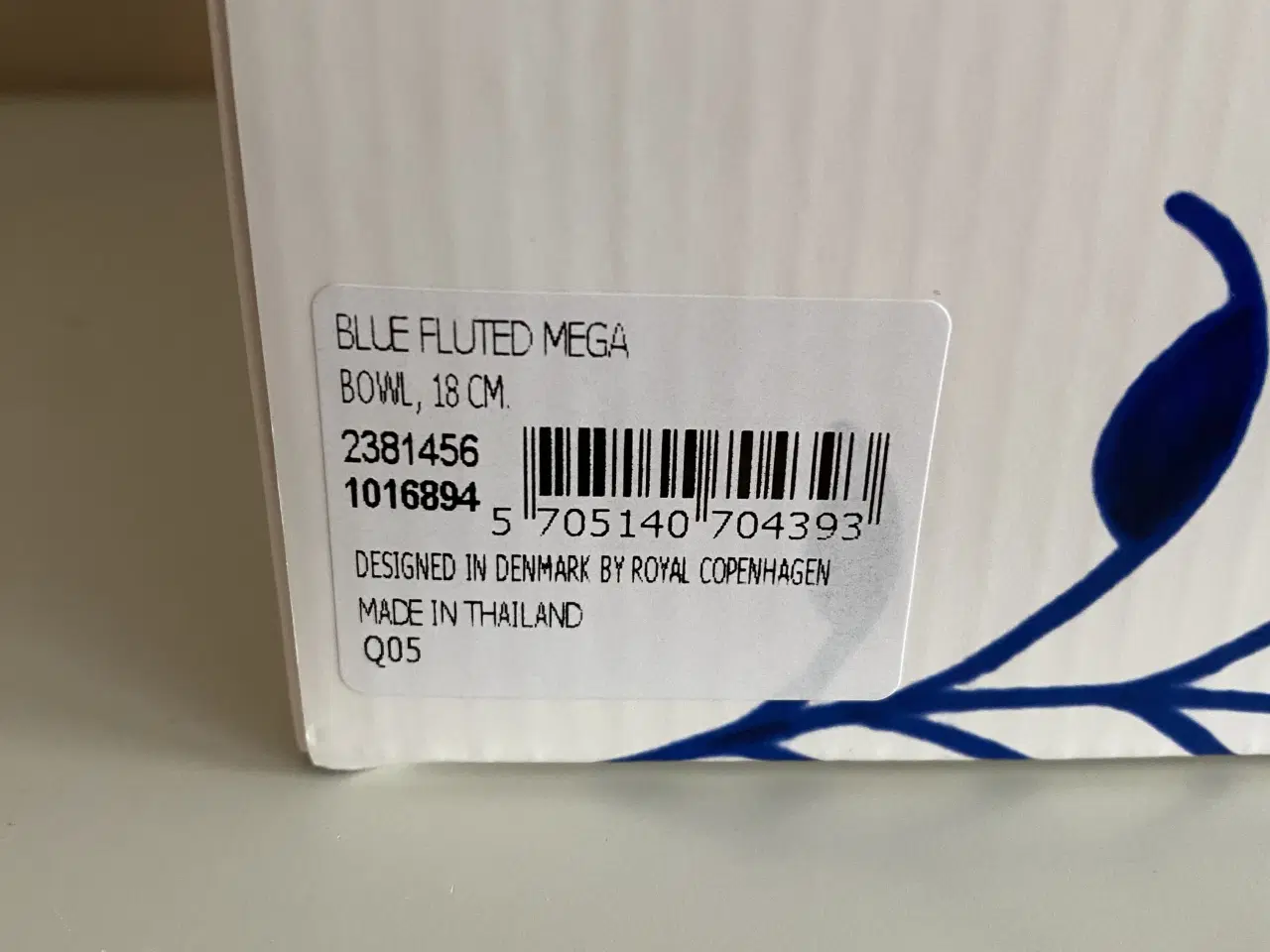 Billede 4 - Royal Copenhagen Mega Mussel skål (18 cm)