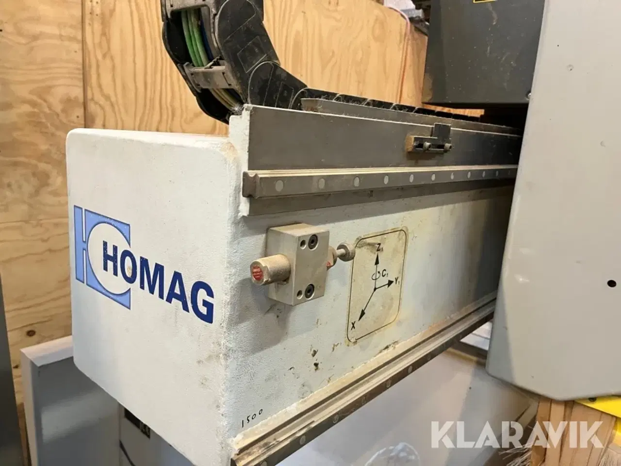 Billede 12 - 4 akslet CNC fræser Homag PROFI BOF 411/45/PM