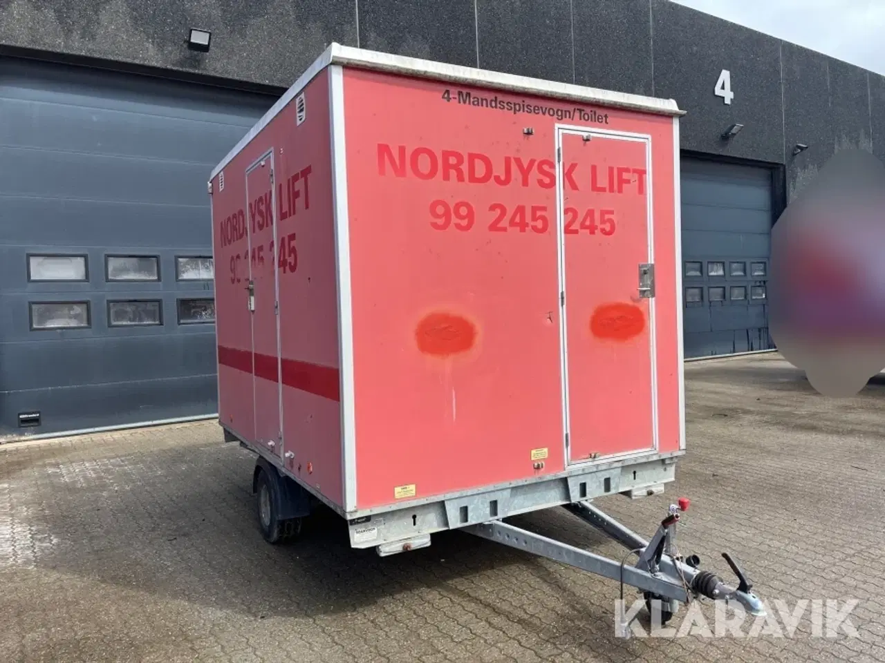 Billede 2 - Personalevogn Scanvogn Be 750 750kg