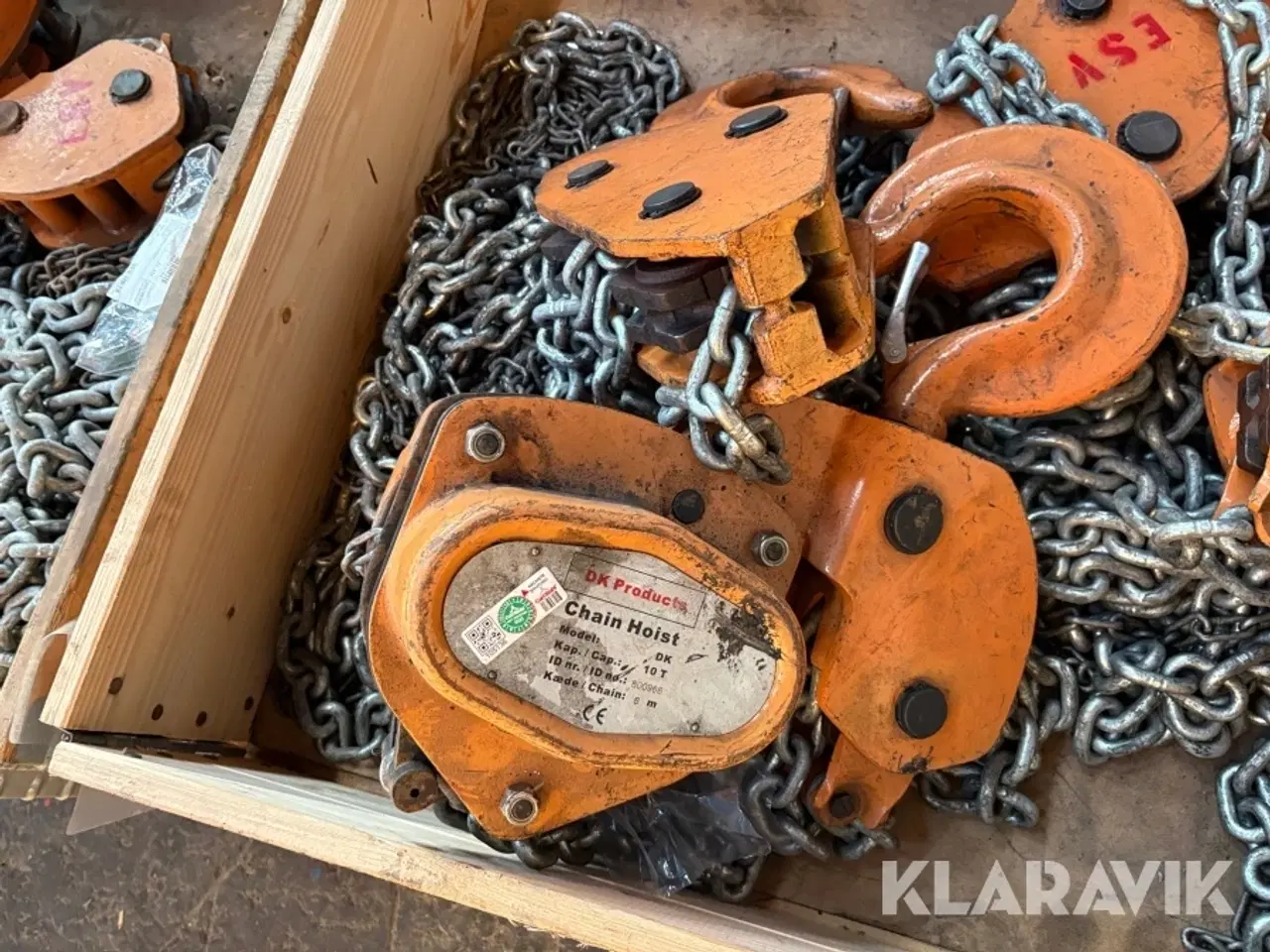 Billede 7 - Krantaljer DK Products Chain hoist 2 enheder - 10T