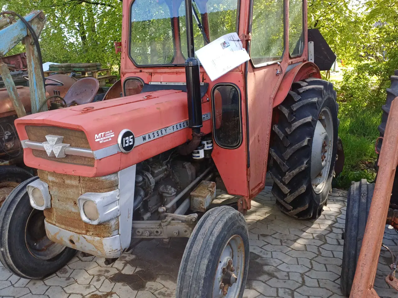 Billede 2 - Mf 135 diesel traktor 