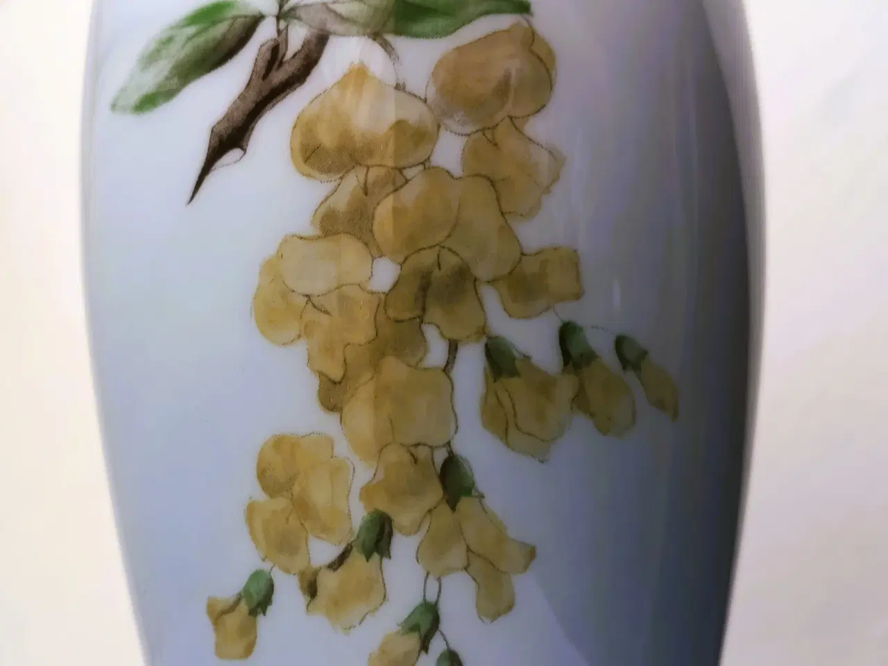 Billede 2 - Bing & Grøndahl- Vase med guldregn - 62/254