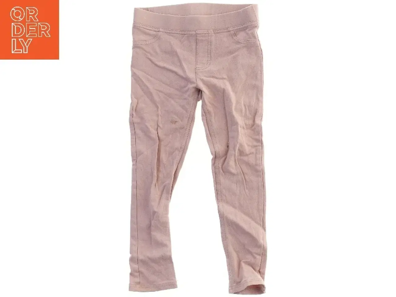 Billede 1 - Børneleggings i lys rosa farve fra H&M (str. 116)