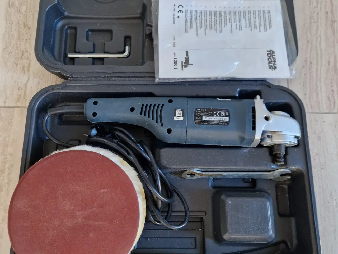 Billede 4 - Alpha Tools Polermaskine AWP 1200E