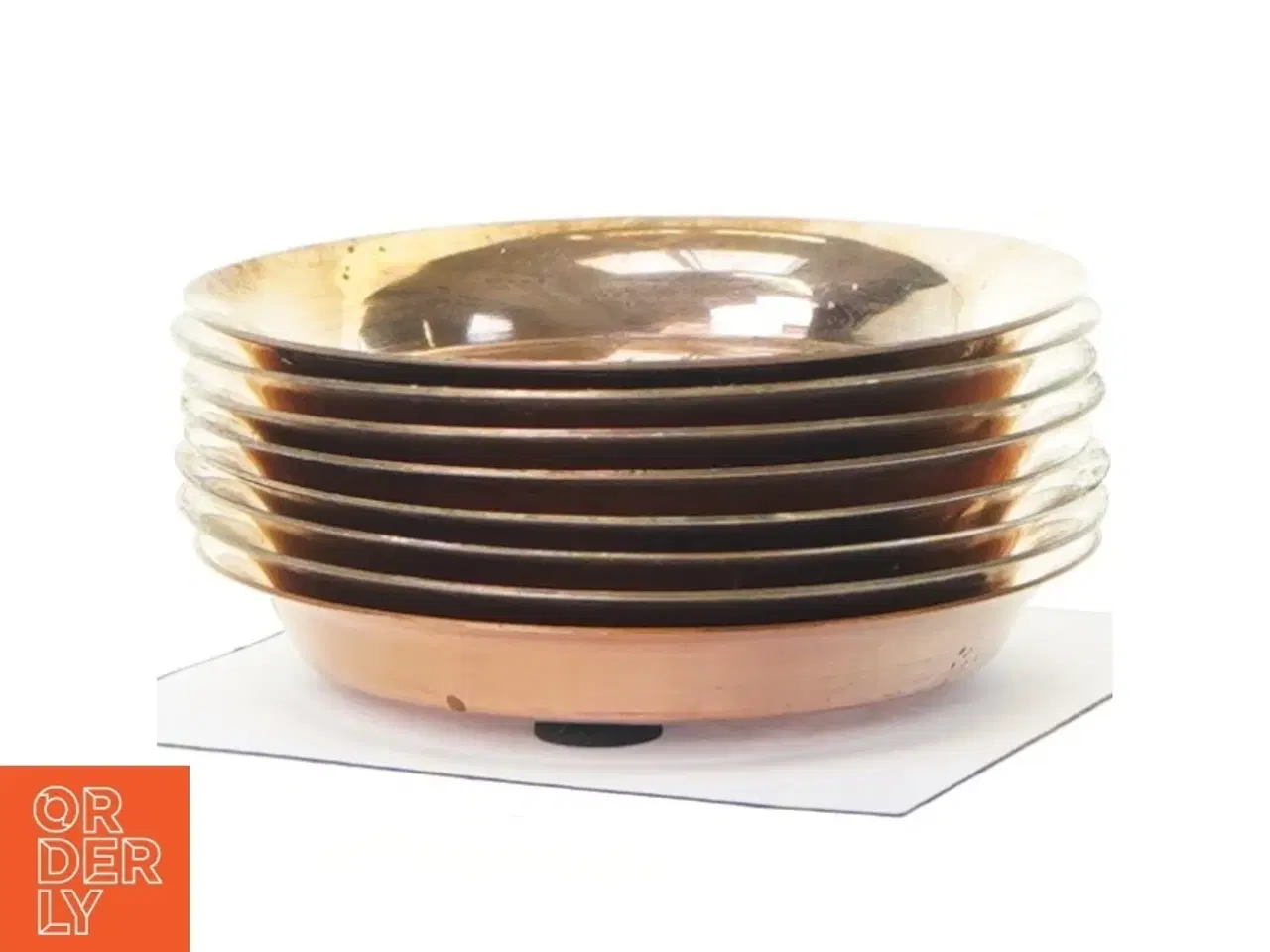Billede 1 - små metal telerkener fra Ronhoff Denmark (str. 8 cm)