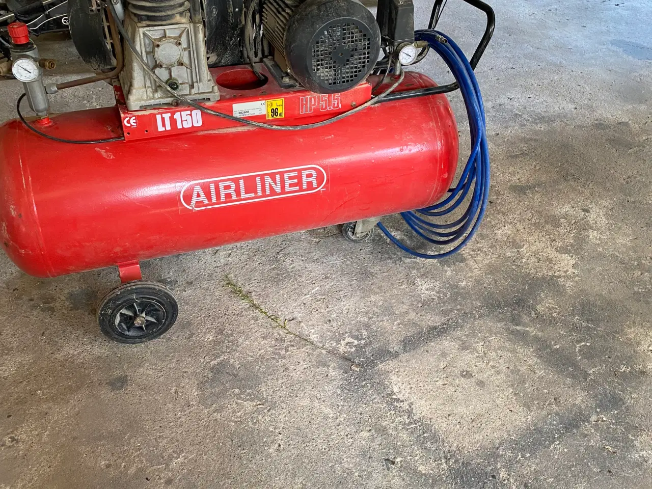Billede 3 - Kompressor 150 liter tank 