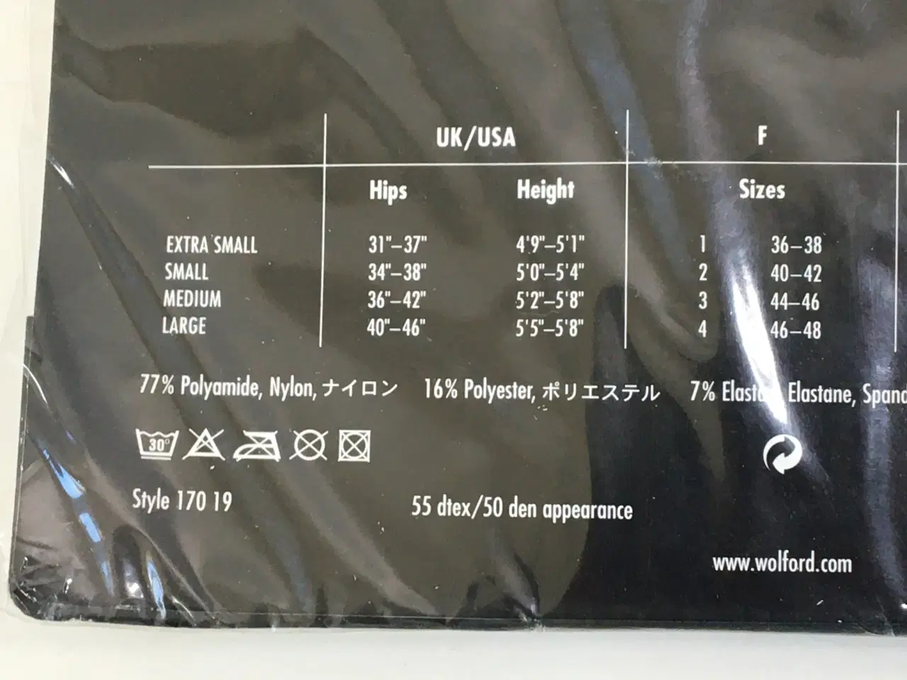 Billede 4 - Wolford, strømpebukser, str S