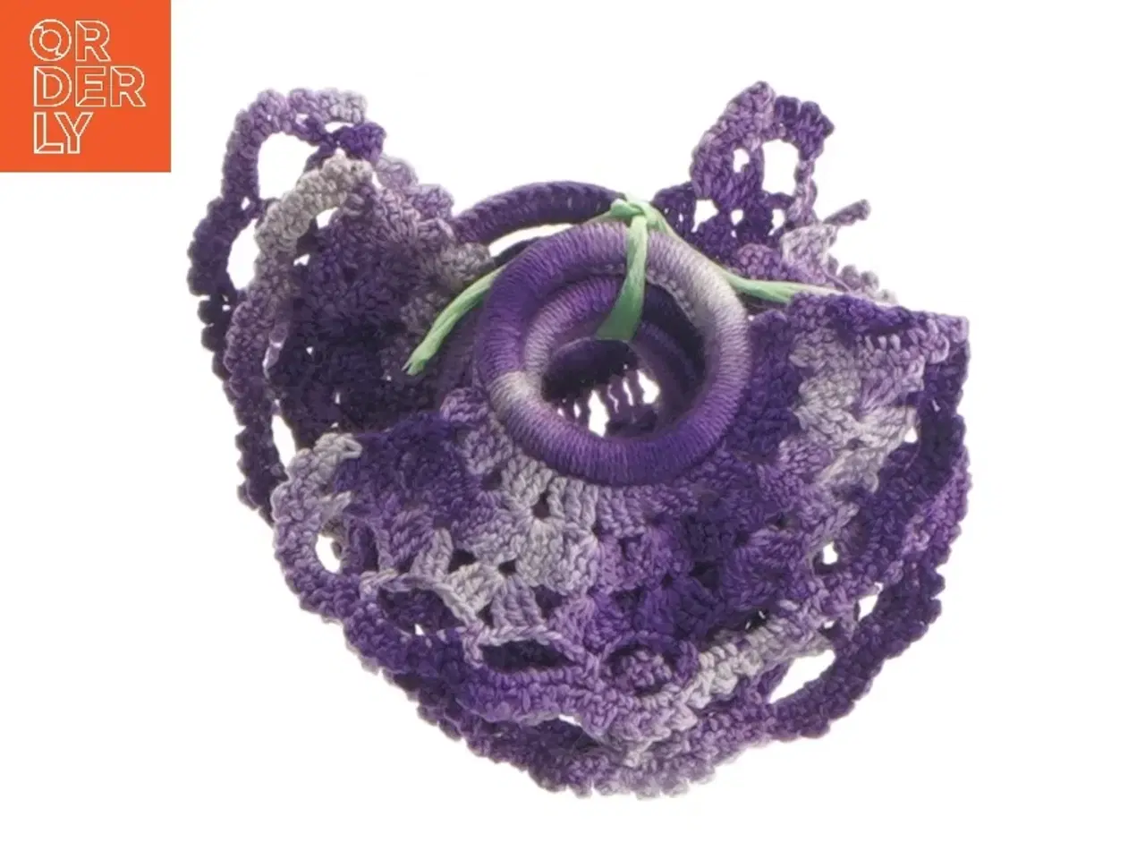 Billede 1 - Hæklet lyskranse (str. 6,5 cm)