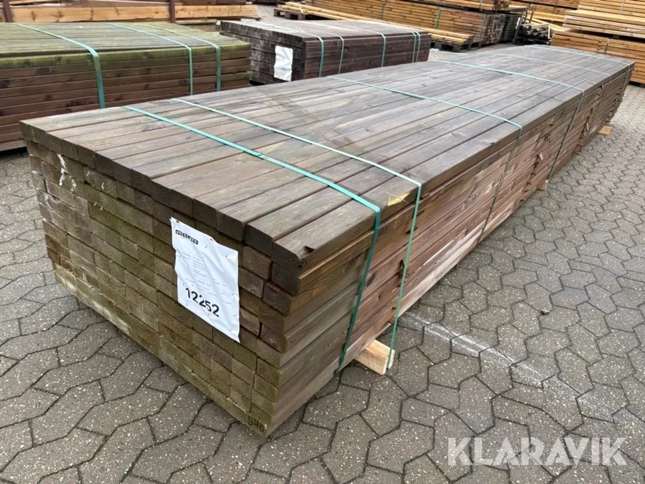 Billede 3 - Trykimprægneret reglar - 154 styk