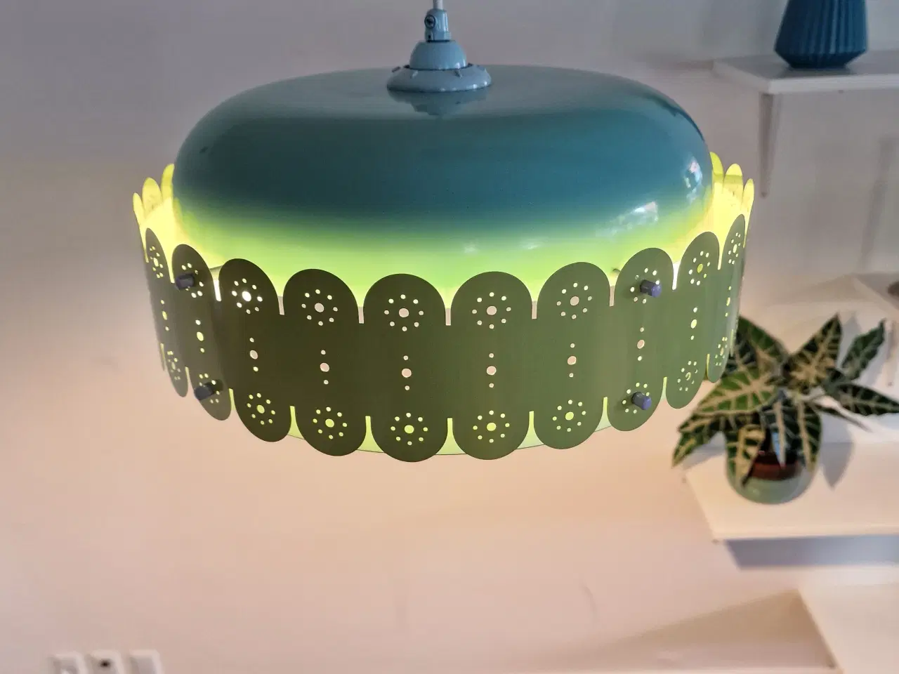 Billede 8 - Smuk upcycled lampe.