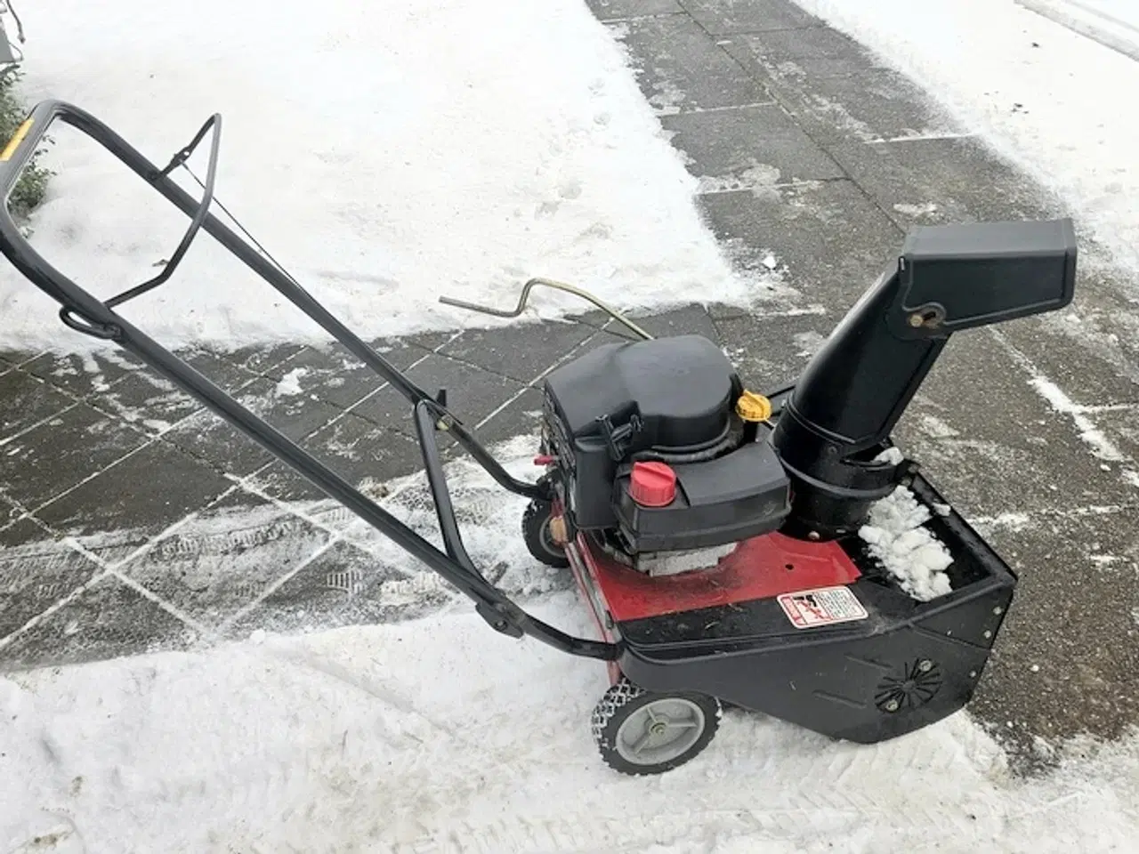 Billede 2 - Sneslynge med benzinmotor 