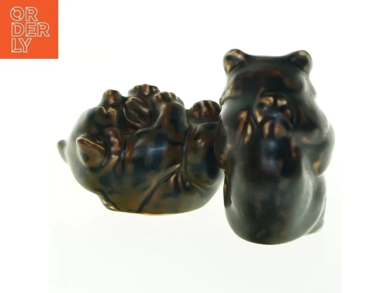 Billede 2 - Figurer af bjørneunger fra Royal Copenhagen (str. 8,5x7 cm)