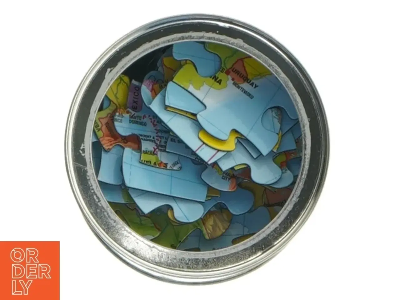 Billede 3 - Verdenskort puslespil magnet (str. 100 brikker)