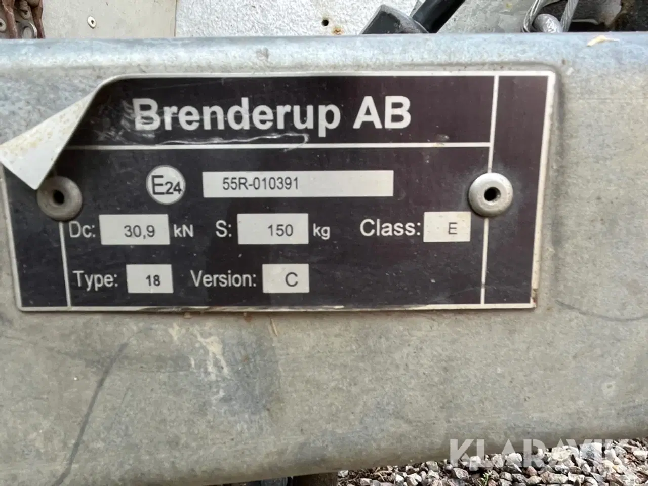 Billede 6 - Boggitralier Alu Brenderup 5420