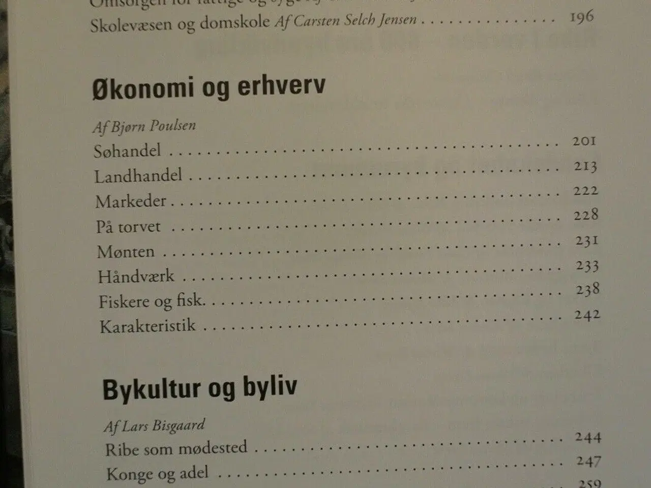 Billede 3 - ribe bys historie 1 710-1520, red. af søren bitsch