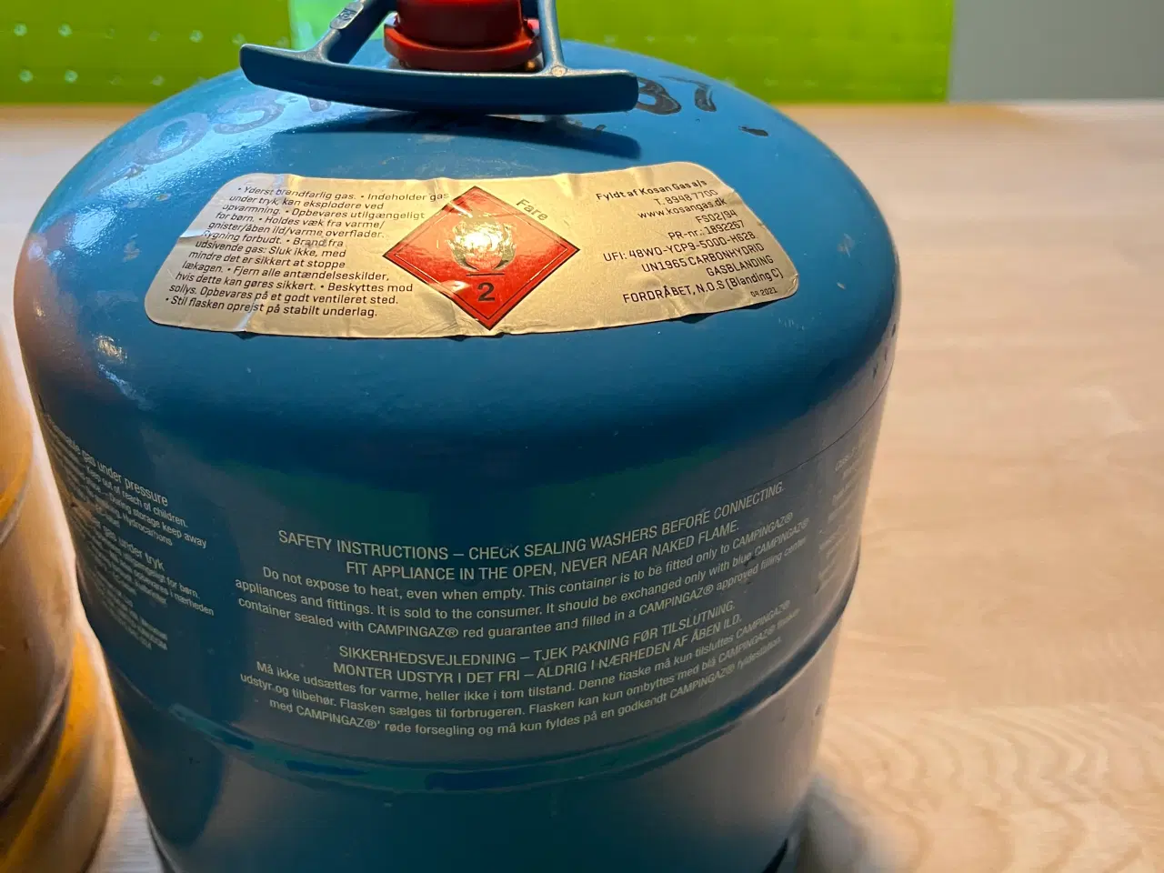 Billede 3 - 2 kg kosan gas og 3 kg CGI gas