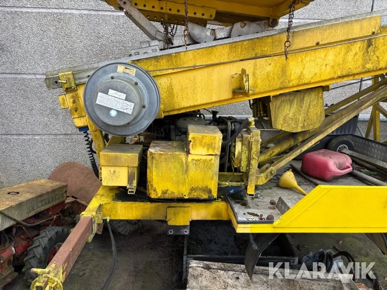 Billede 4 - mobil skrå-elevator / materialelift med spil KLCCS GmbH & Co L1