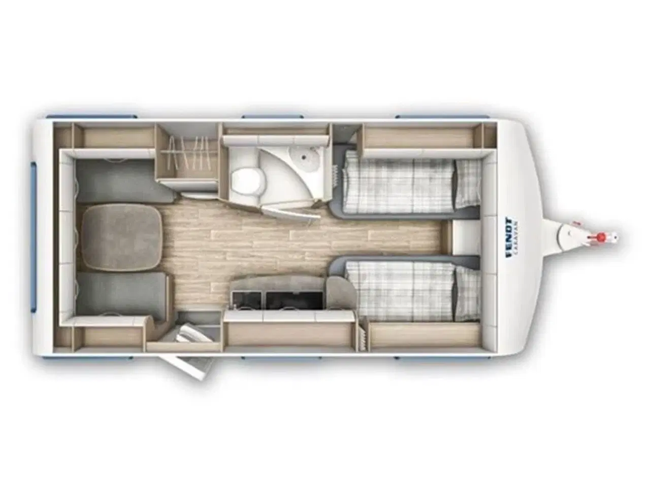 Billede 4 - 2024 - Fendt Bianco Selection 465 TG   Fendt Bianco Selection 465 TG 2024 - Se den nu hos Camping-Specialisten.dk