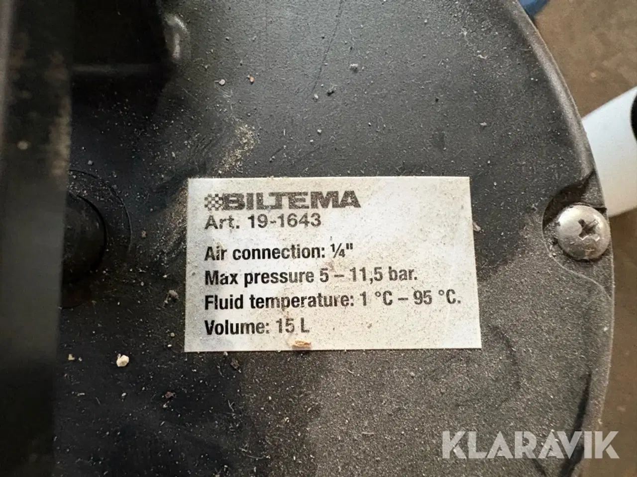 Billede 5 - Bilpleje lot, oliesuger  samt motorløfte-/motorstøttebjælke i stål.