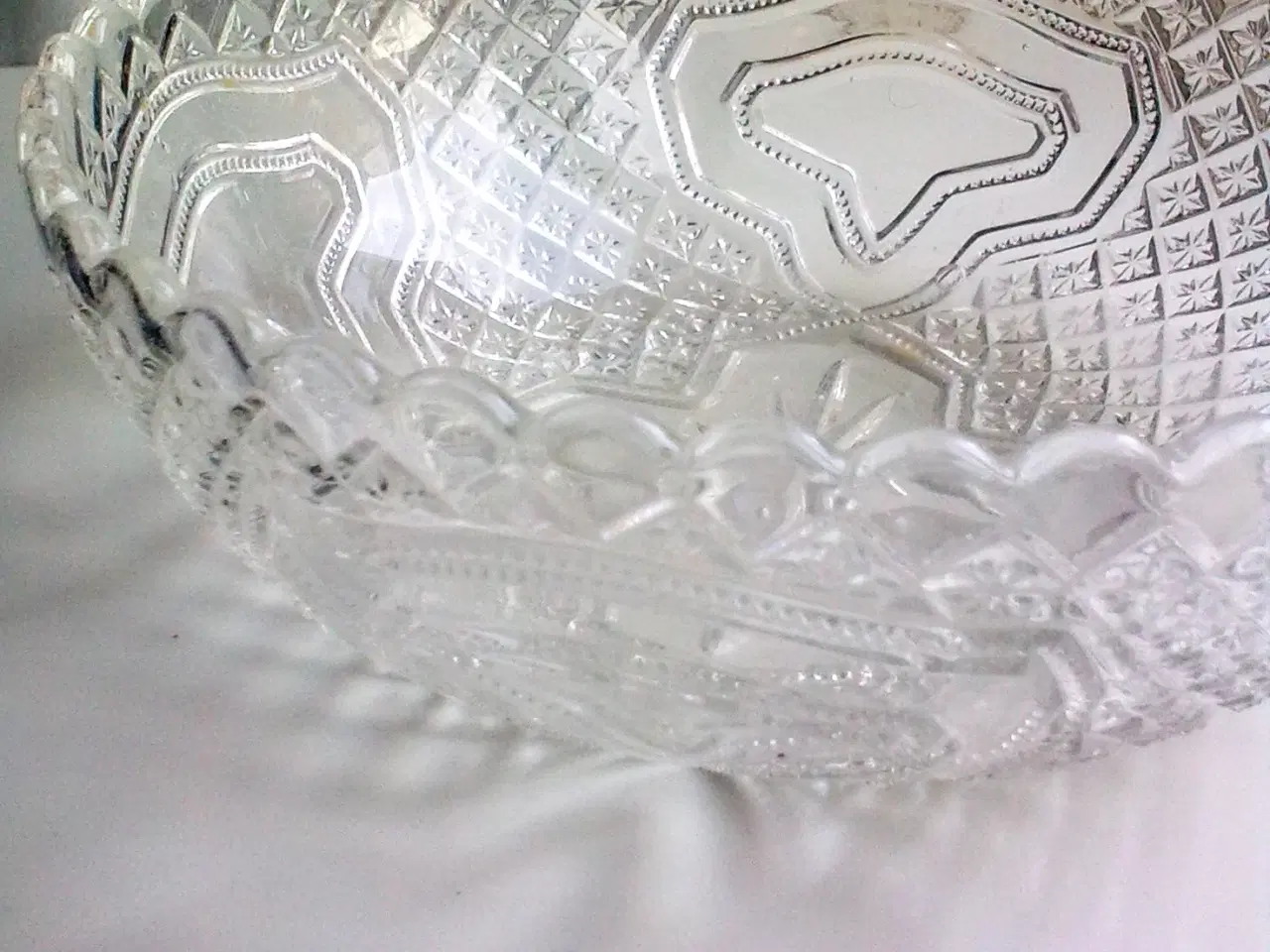 Billede 8 - 1924 glasskål antik Dansk glasværk