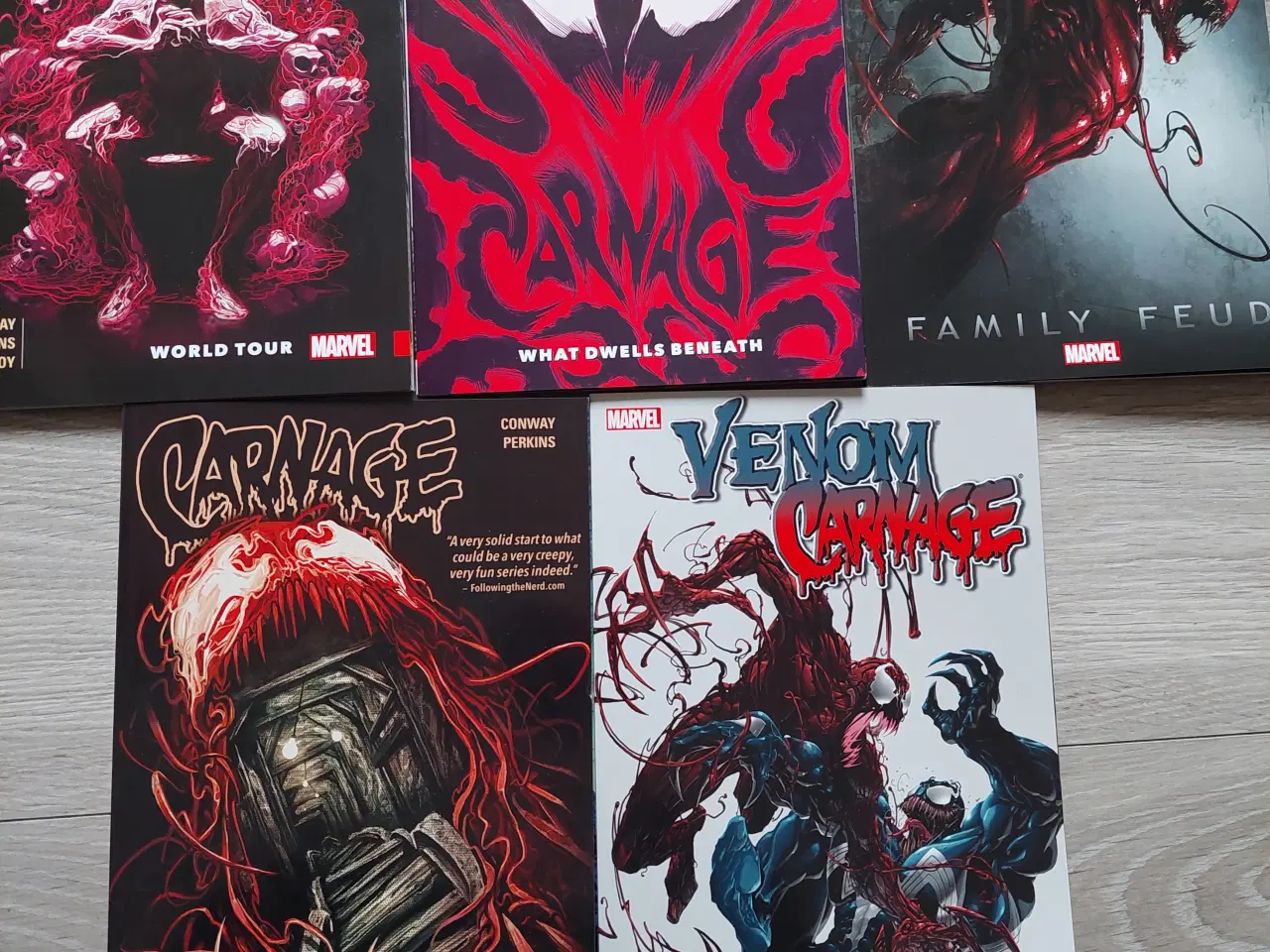 Billede 1 - Carnage tegneserier 