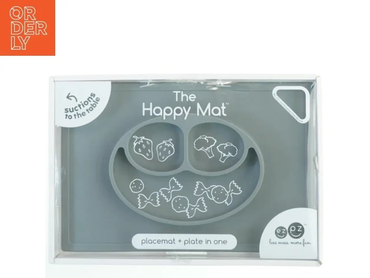 Billede 1 - EZPZ The Happy Mat Tallerken fra Ezpz (str. 25x38 cm)