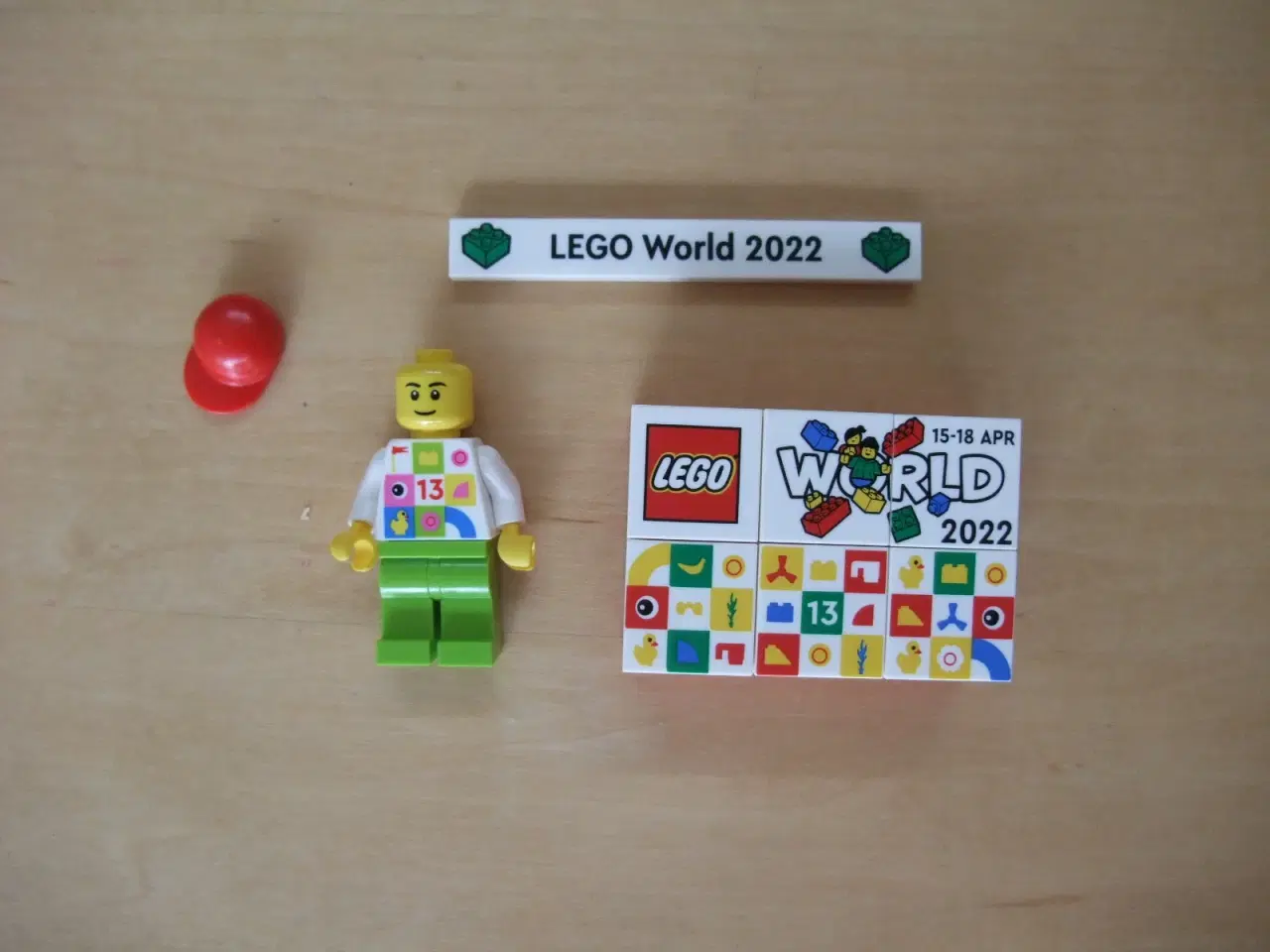 Billede 2 - Lego World 2022 Figur+Tilbehør