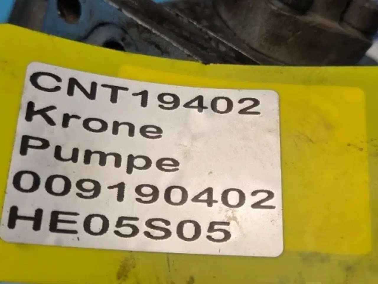 Billede 13 - Krone CF155XC Hydraulikpumpe 9190402