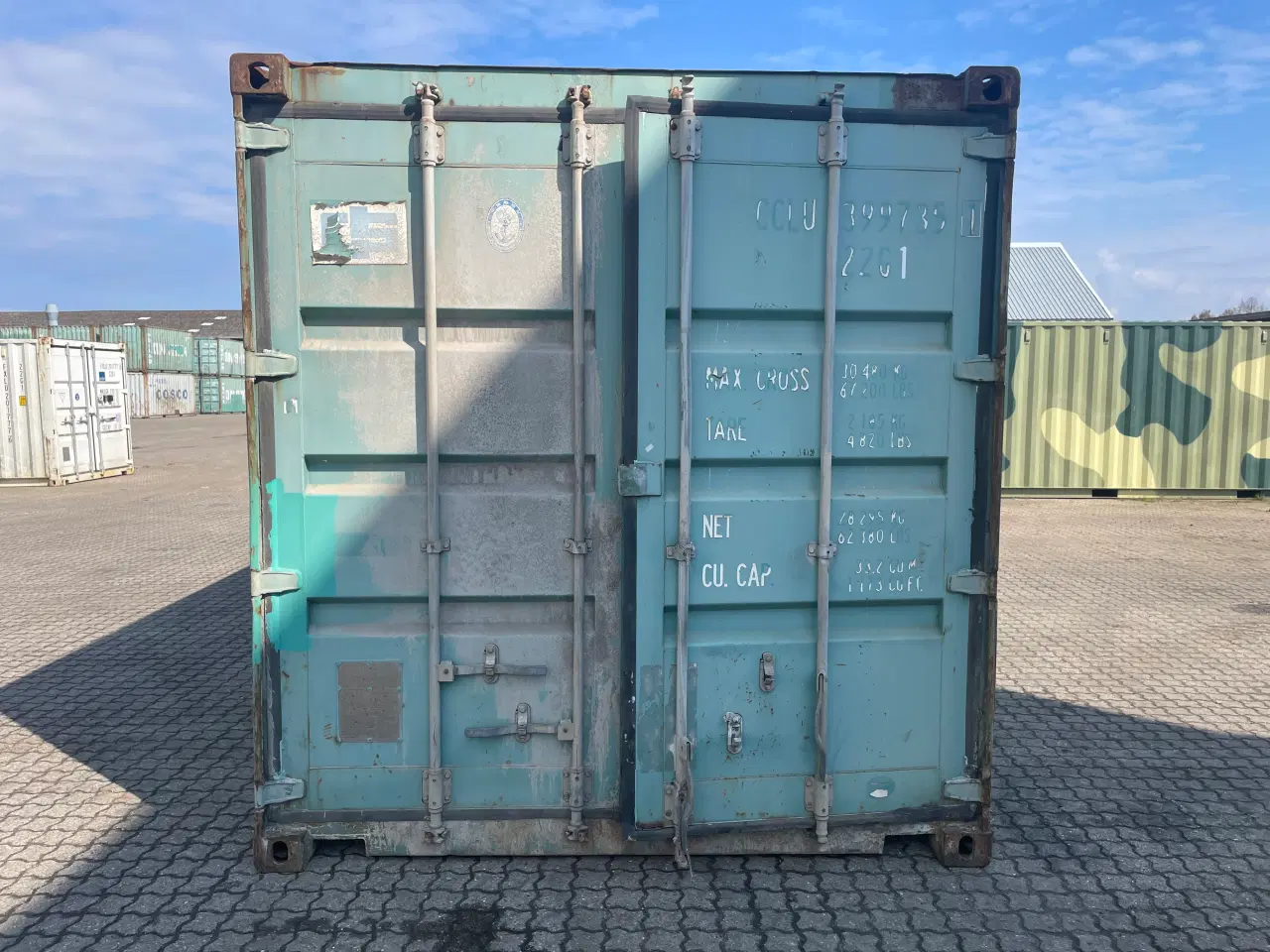 Billede 1 - 20 fods Container- ID: CCLU399735-1