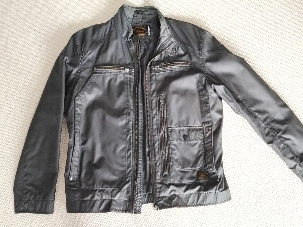 Billede 1 - s.Oliver Herre Jakke i antracit farve herrejakke