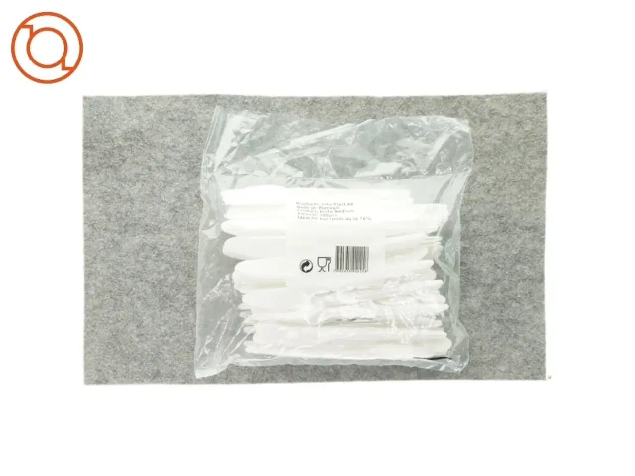 Billede 1 - Plastik knive (100 stk.)