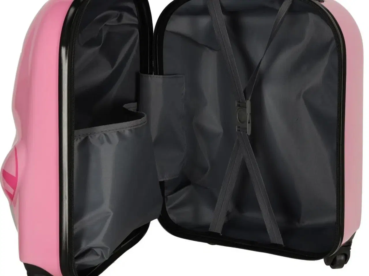 Billede 8 - Kuffert til børn på hjul – kat, pink