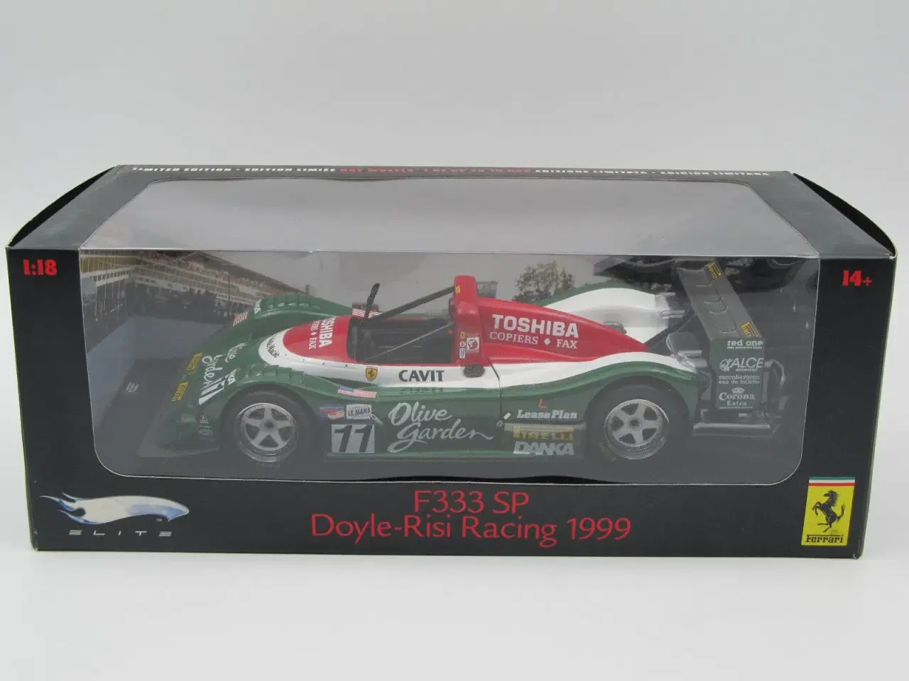 Billede 1 - 1999 Ferrari F333 SP 1:18  Meget sjælden