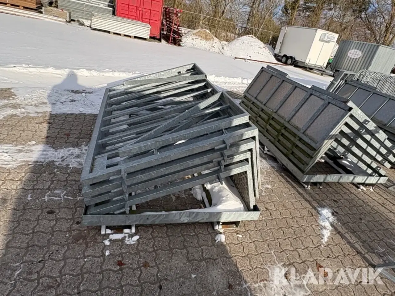 Billede 7 - sceneafspærringen/hegn 15 fag 30 meter