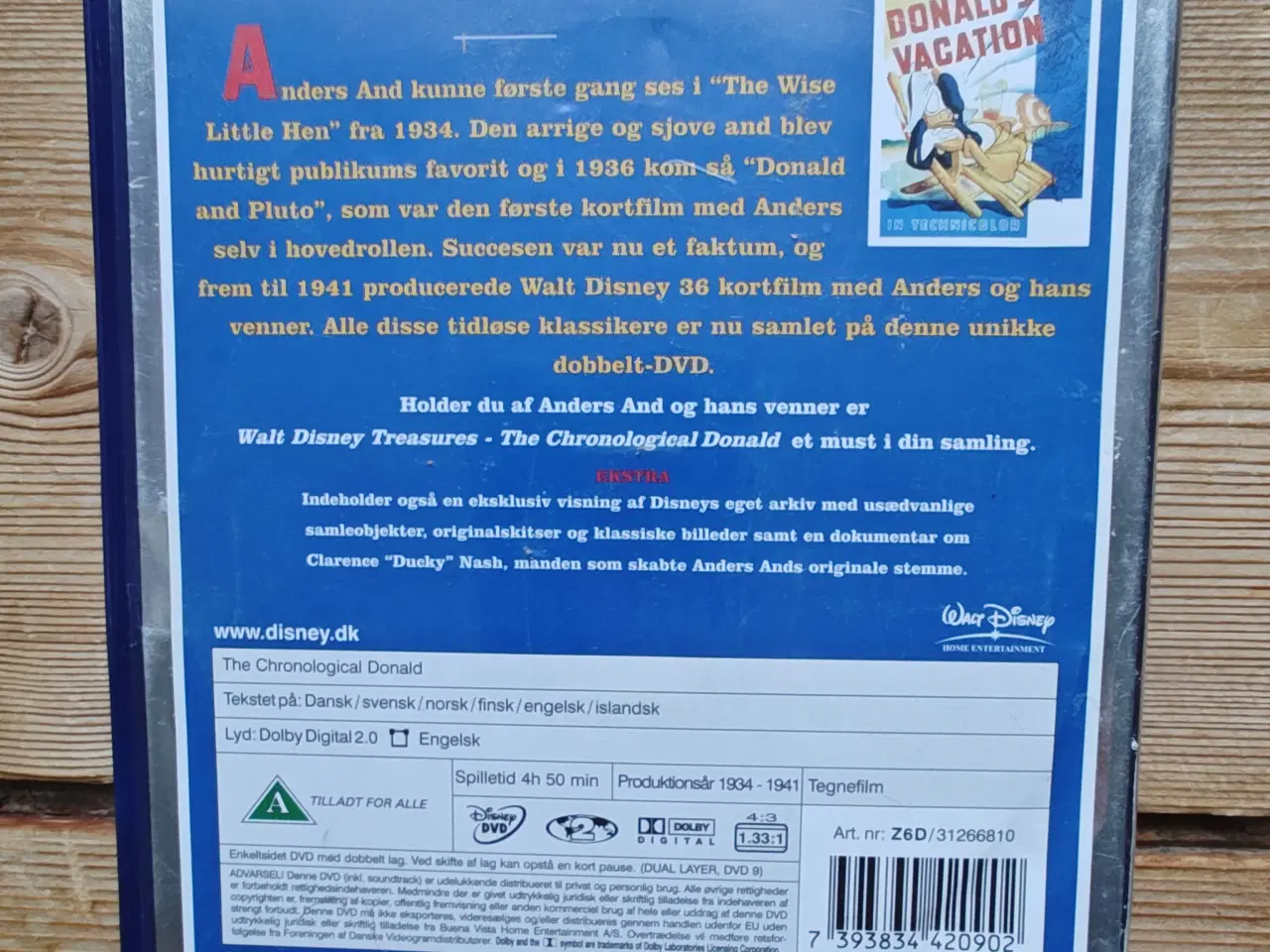 Billede 2 - Walt Disney Treasures The Chronological Donald DVD