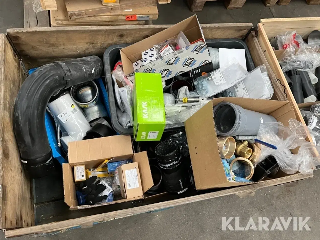 Billede 3 - Lot - fittings, rør, slanger og øvrigt